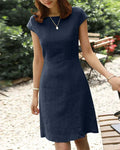Sommerkleid mit Zarten Ärmeln