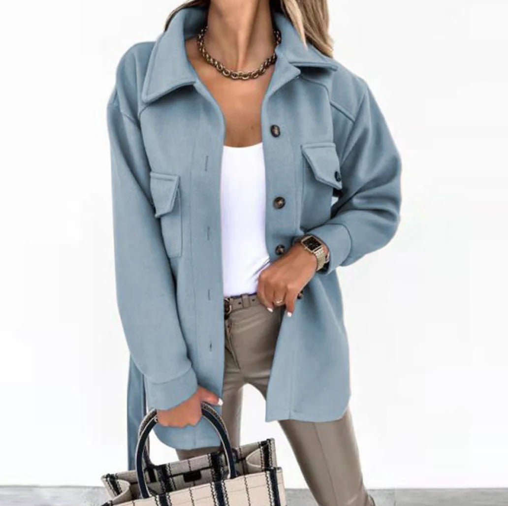 Stilvolle Sommerjacke Damen Luftig und Bequem