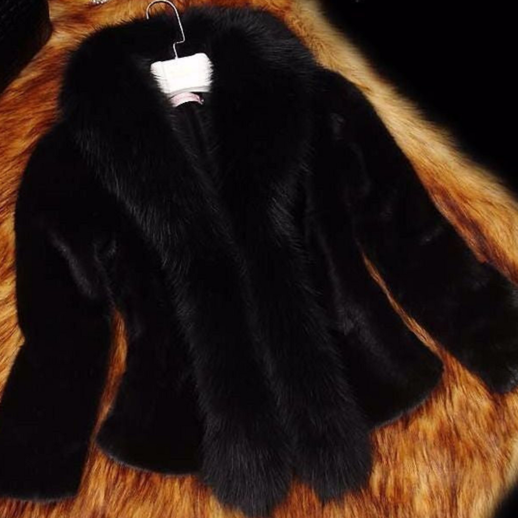 Wintermantel aus weichem Stoff