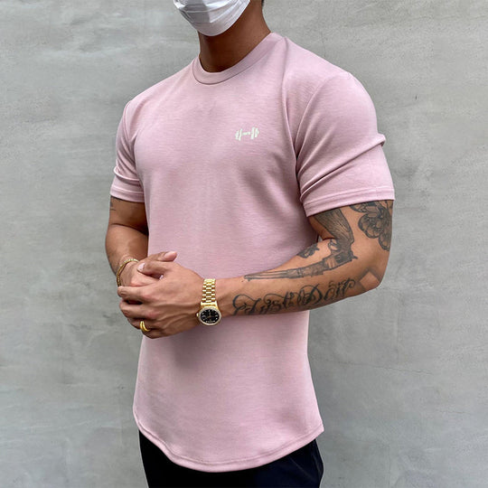 I T-Shirt aus Elastischem Sportmaterial