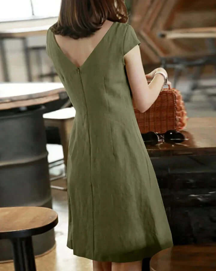 Sommerkleid mit Zarten Ärmeln