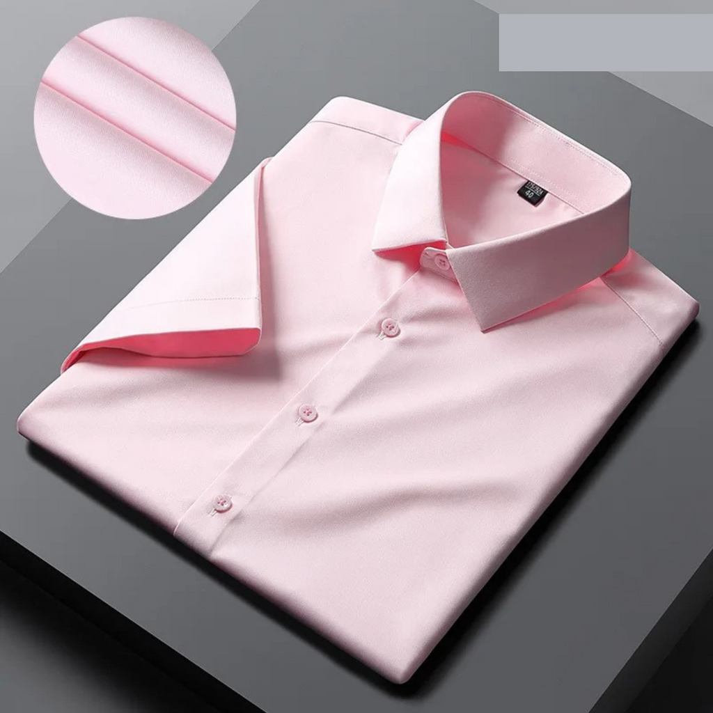 ShopNory Business Style bügelfreies Kurzarmhemd
