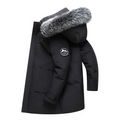 Herren winddichte Winterparka