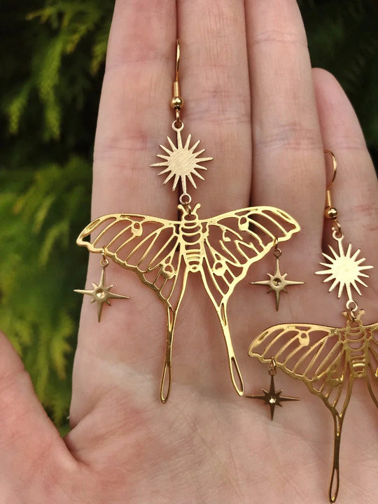 Motten-Schmetterling-Ohrringe | Shop Nory