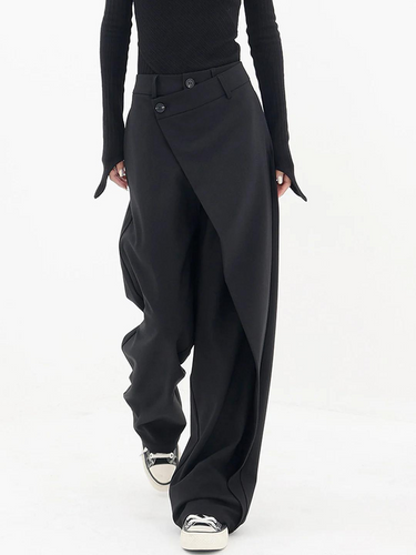 Weite Hosen mit Hoher Taille für Damen