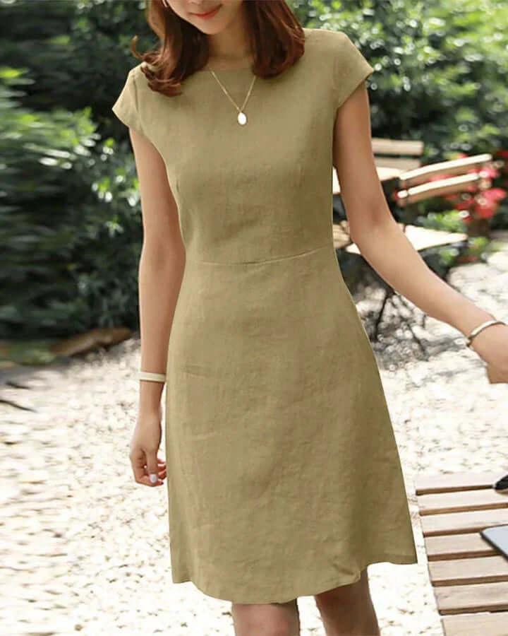 Sommerkleid mit Zarten Ärmeln