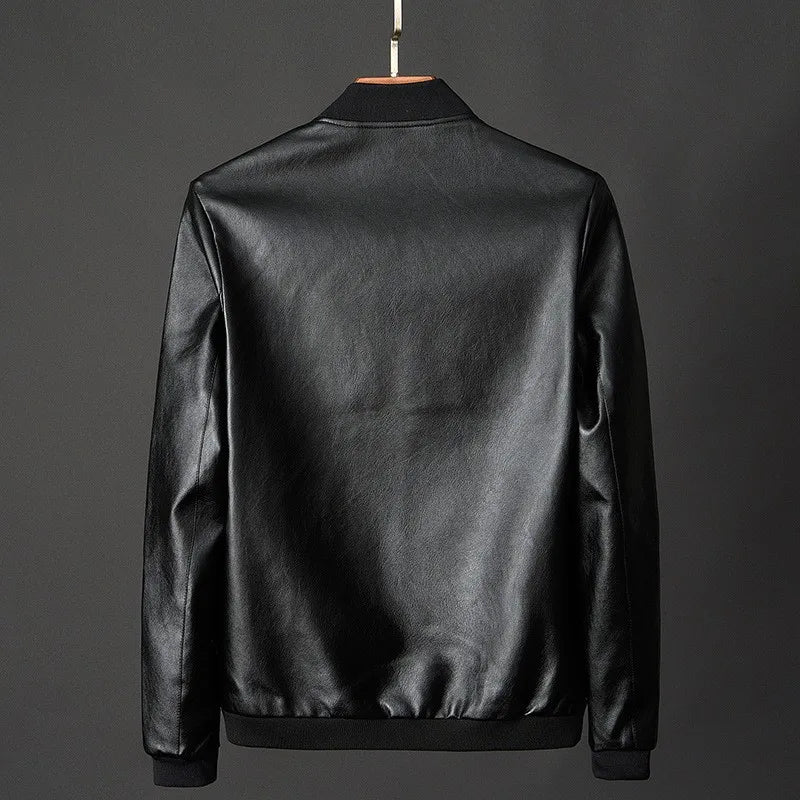 Modische Lederjacke für Herren