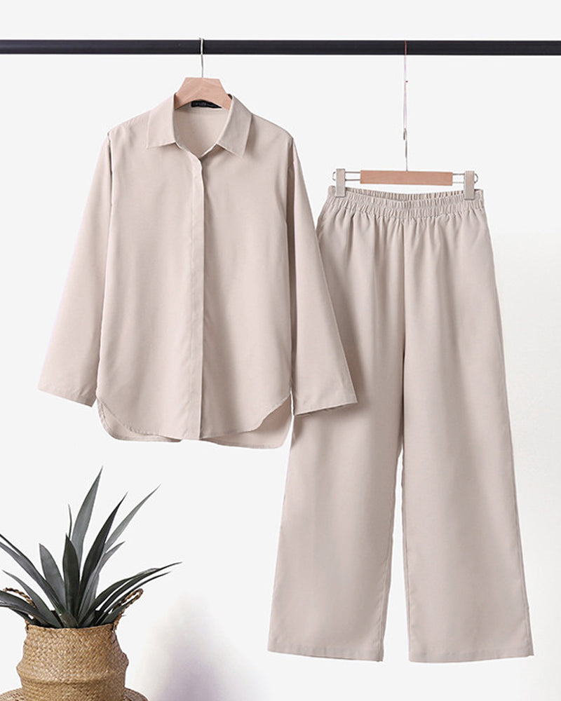 Shopnory | Relaxed Leinenhose mit Luftigem Sitz für Damen