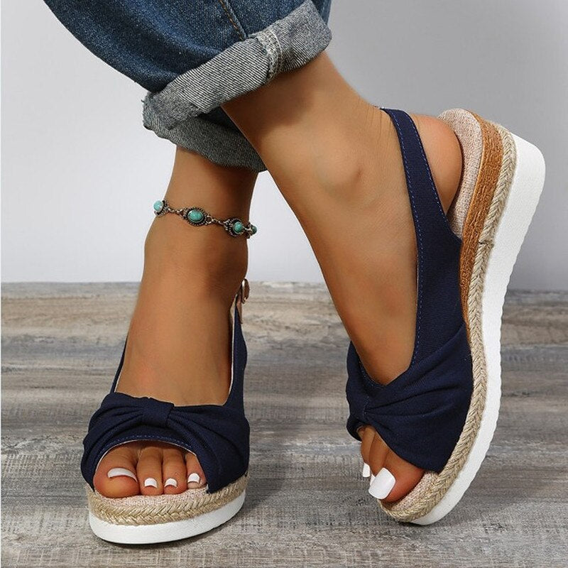 ShopNory | Orthopädische Peep-Toe Wedges