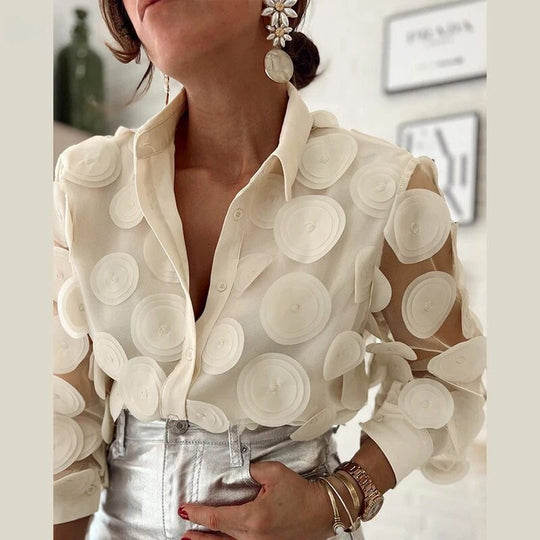 Stilvolle Kragenbluse