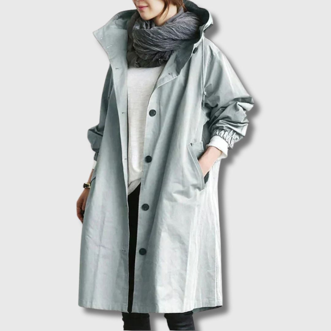 Shopnory | Klassischer Trenchcoat mit Moderner Eleganz
