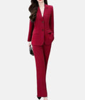 Hosenanzug mit Tailliertem Blazer