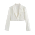 Cropped Blazer