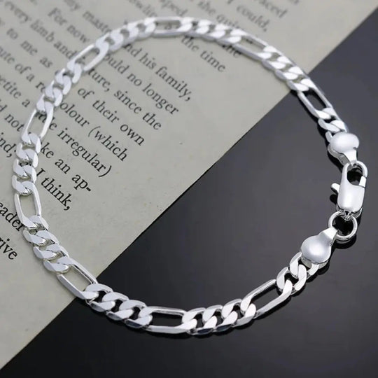 Echt 925 Sterling Silber Armband für Damen