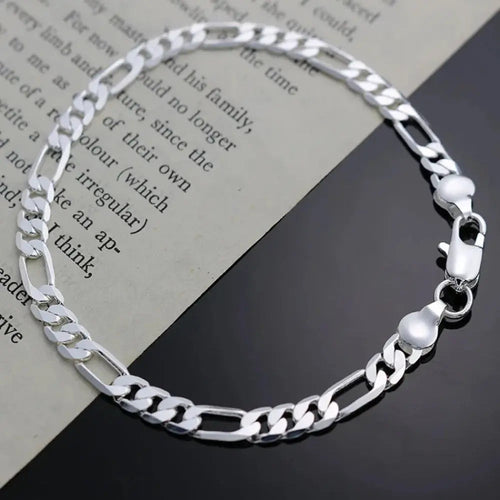 Echt 925 Sterling Silber Armband für Damen