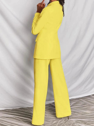 Blazer und Hose Set für Damen Business Kleidung