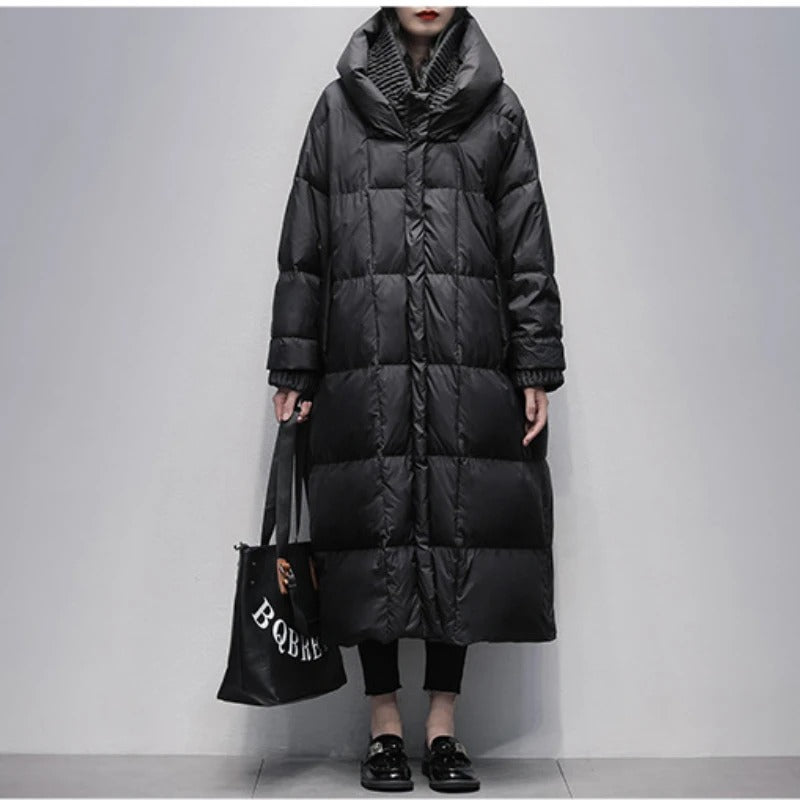 Langfell Winterjacke für Damen