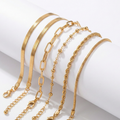 Damen Mehrteiliges Armband Set mit Glieder- und Kugelkette | Shop Nory