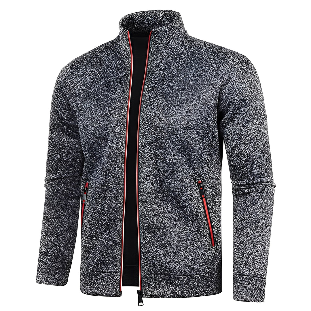Stylische Jacke mit Reißverschlusstaschen für Herren