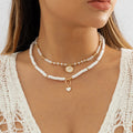 Elegante Boho-Perlenkette | Shop Nory
