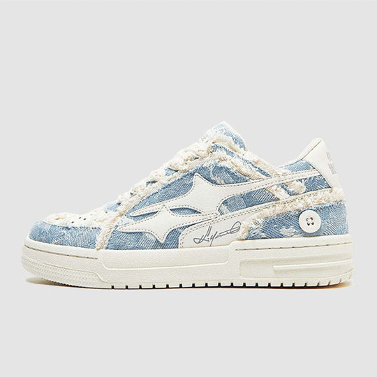 Hochwertige Y2K Sneaker In GShopnoryrochenem Blau