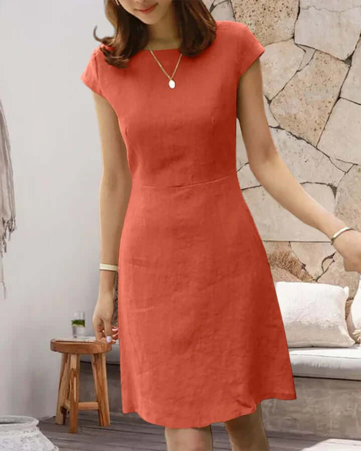 Sommerkleid mit Zarten Ärmeln