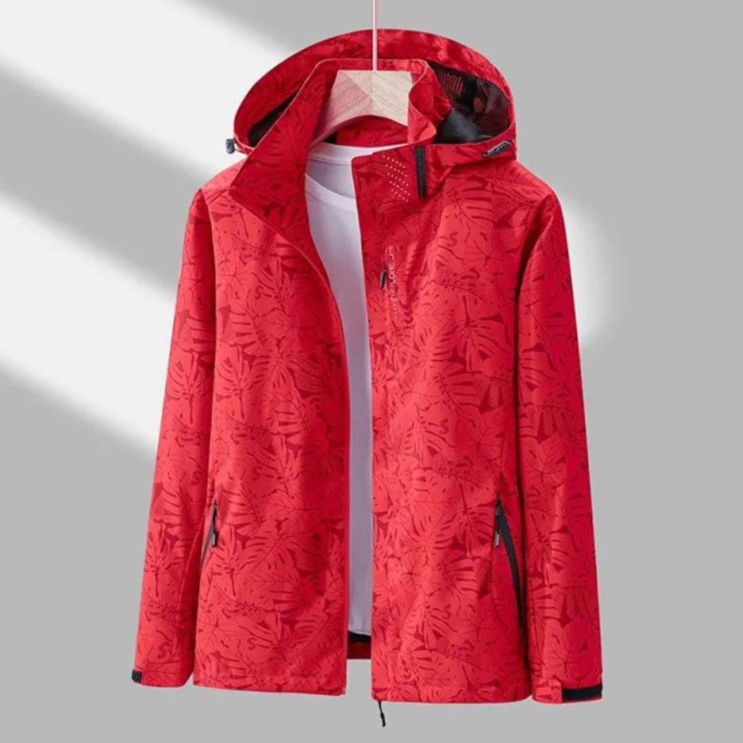 elegante Outdoor-Jacke, winddicht und wasserabweisend