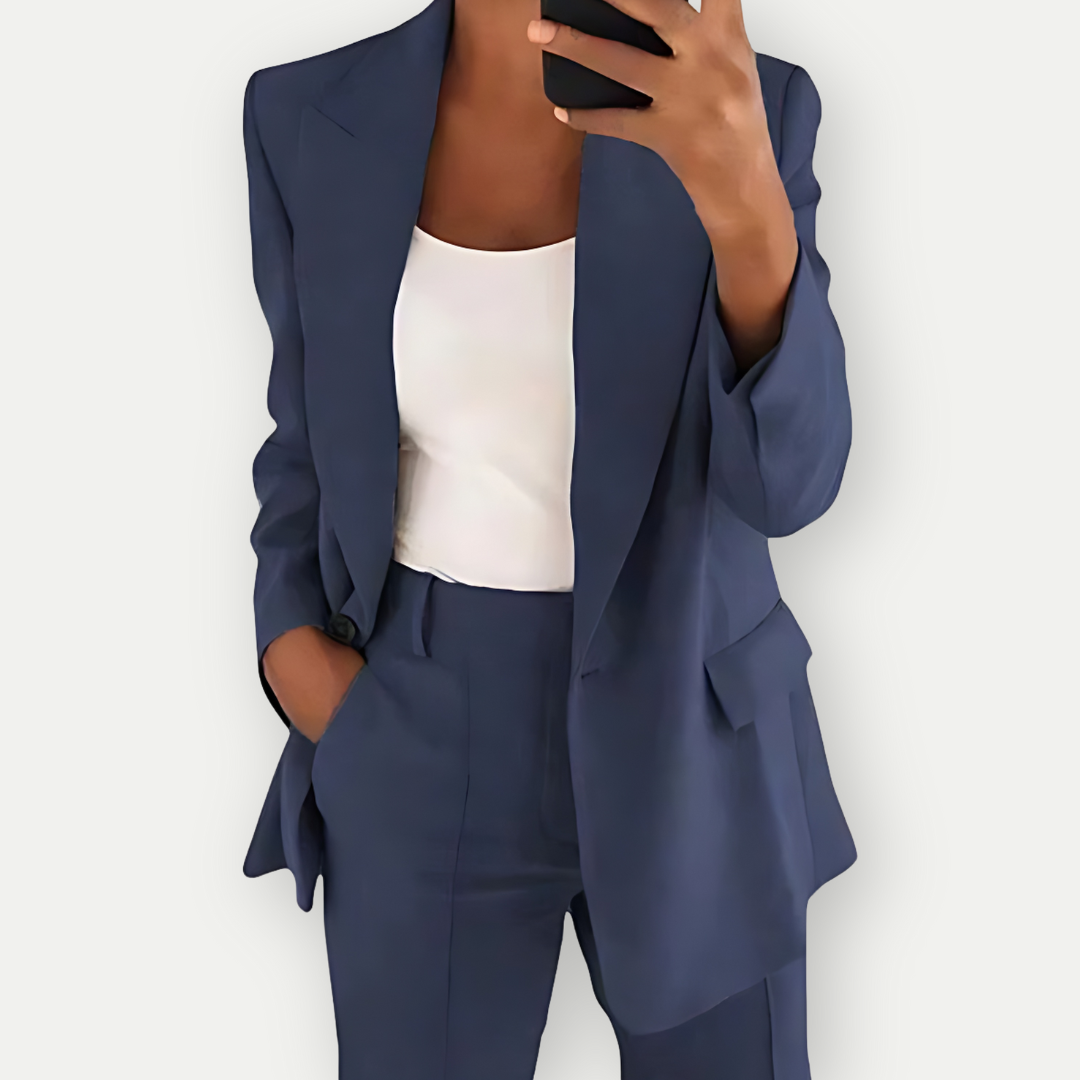 ShopNory | Damen Bequeme Blazer Set Formal