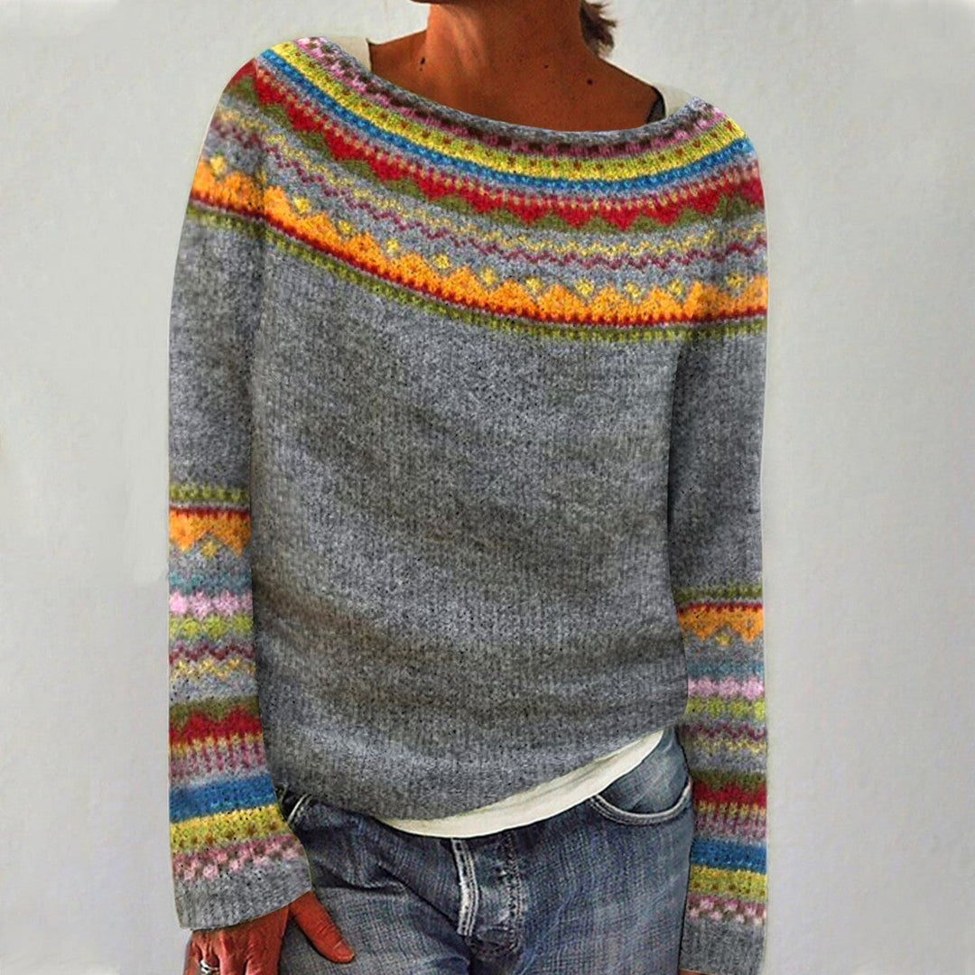 Damen Norwegerpullover mit Stilvollem Design & Gemütlicher Passform | ShopNory