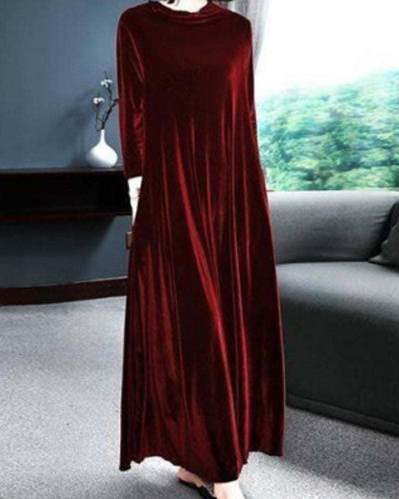 Kleid Aus Samt