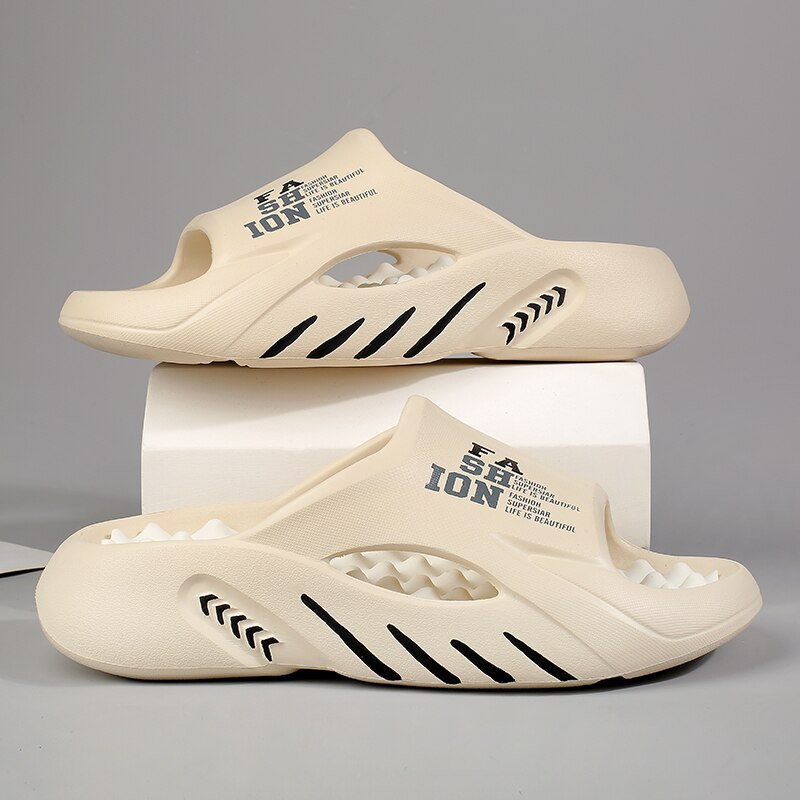 Luxus Orthopädische Herren Badeschuhe Mit Weichem Fußbett Und Rutschfester Sohle