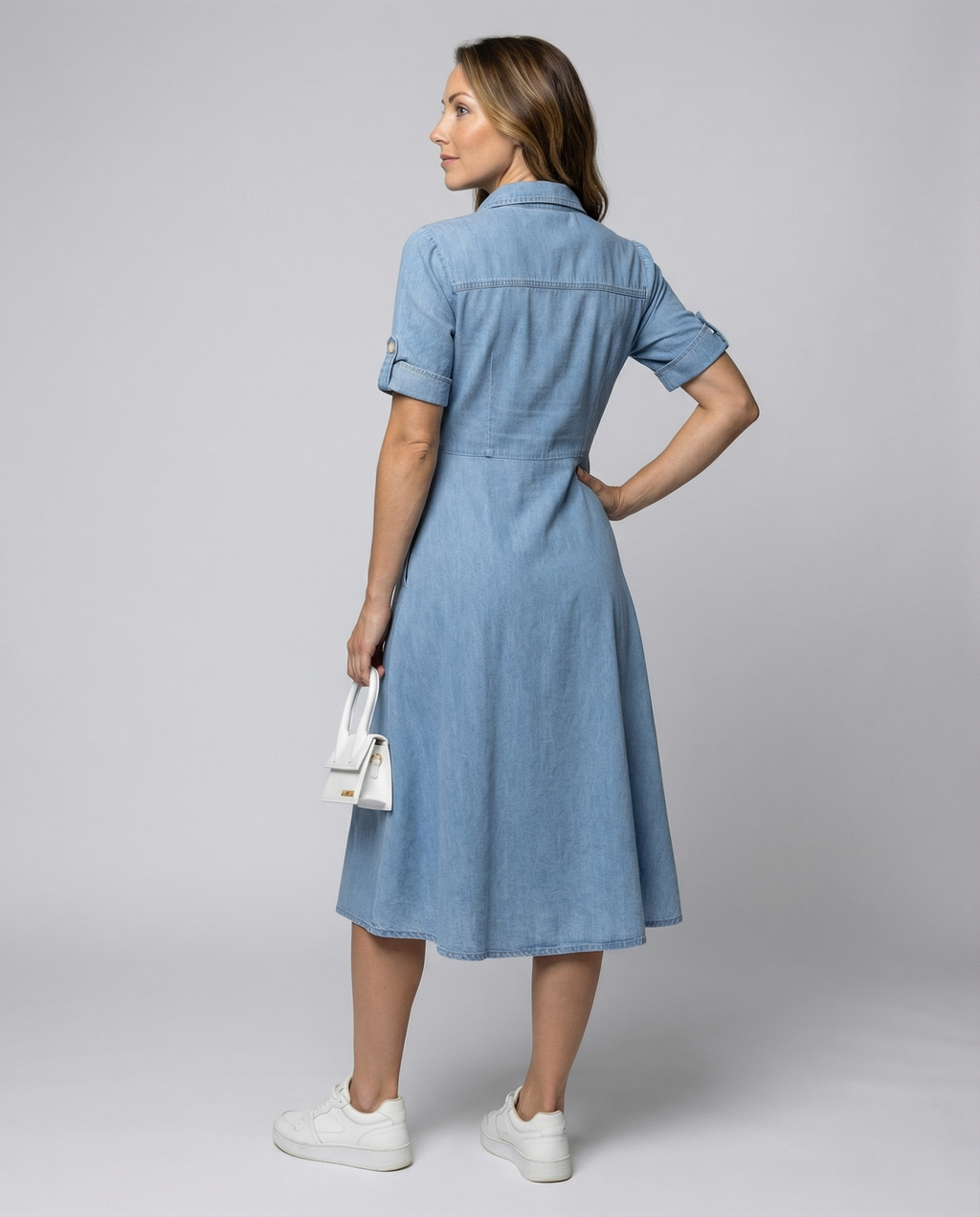 Alissa Trendy Denim Kleid