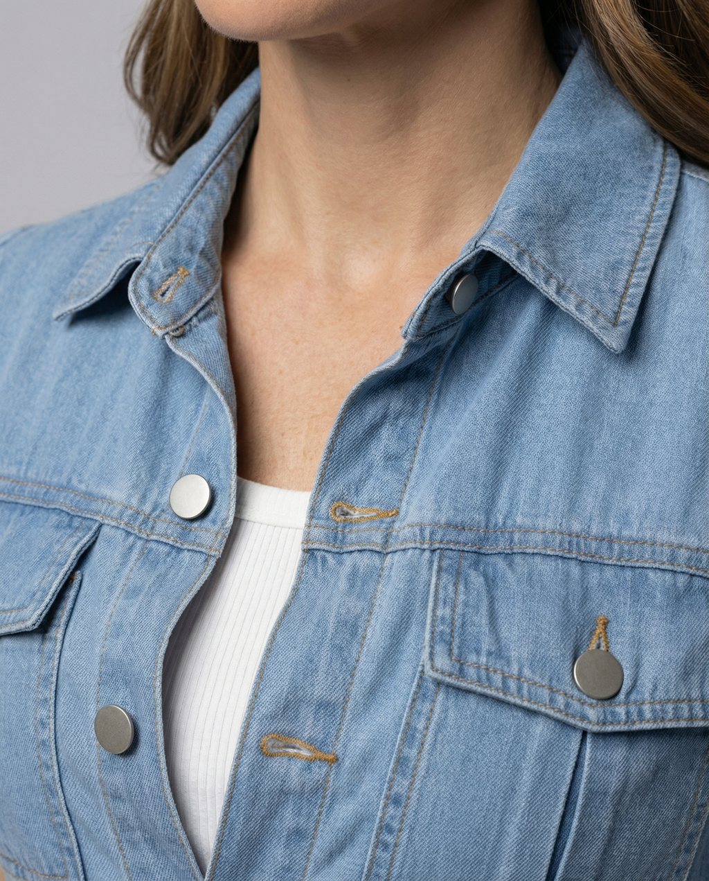 Alissa Trendy Denim Kleid