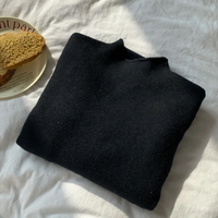 Schwarz, dickes Fleece