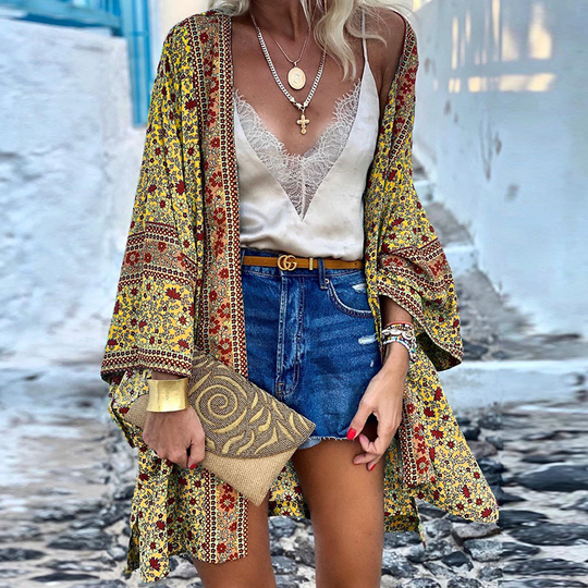 Eleganter Boho Cardigan
