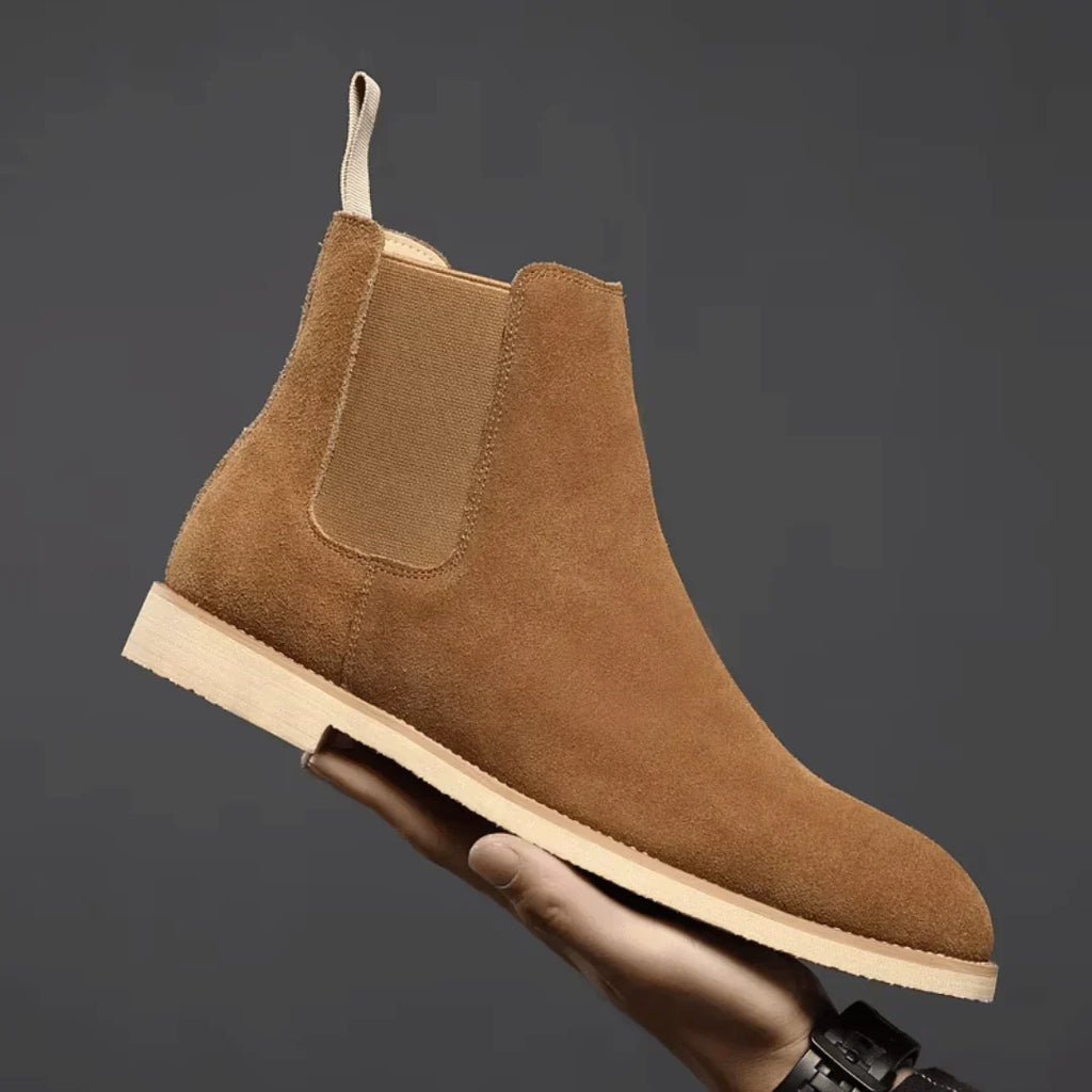 Boots Aus Weichem Wildleder