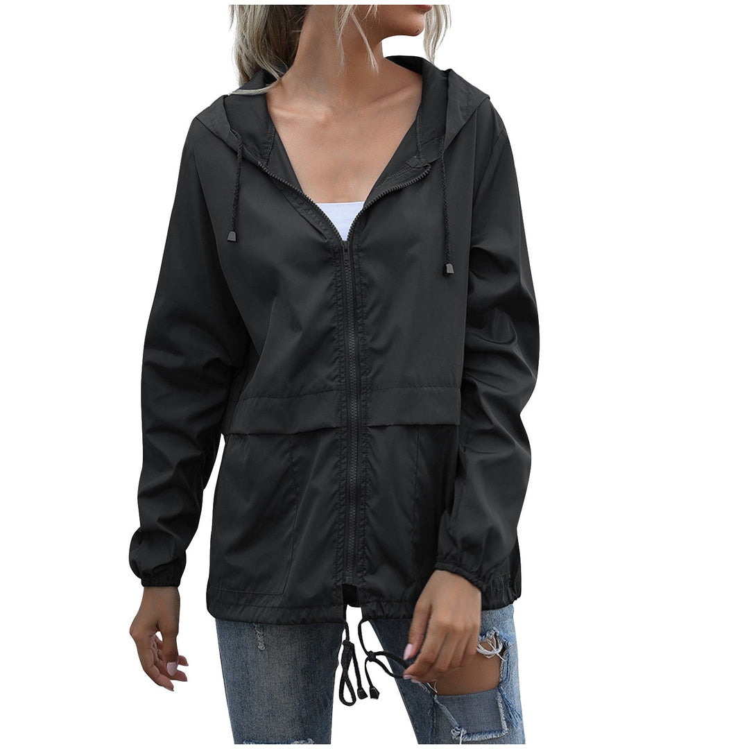 Leichtgewicht Kapuzenwindjacke
