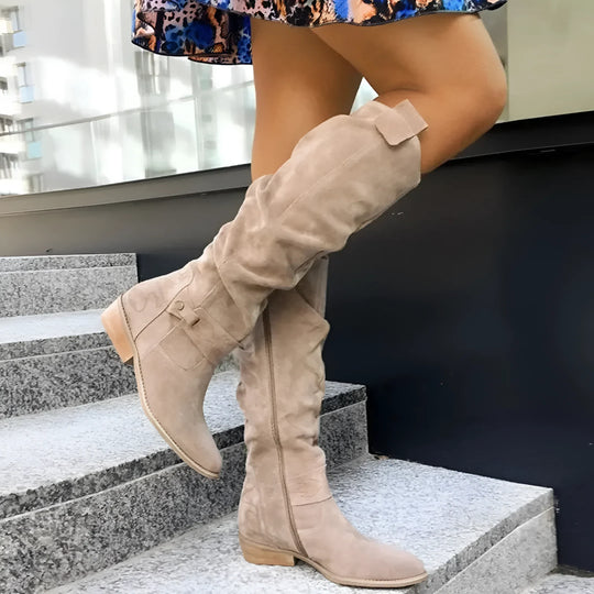 Damenstiefel aus hochwertigem Material