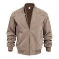 Klassische, stilvolle Wildlederjacke für Männer