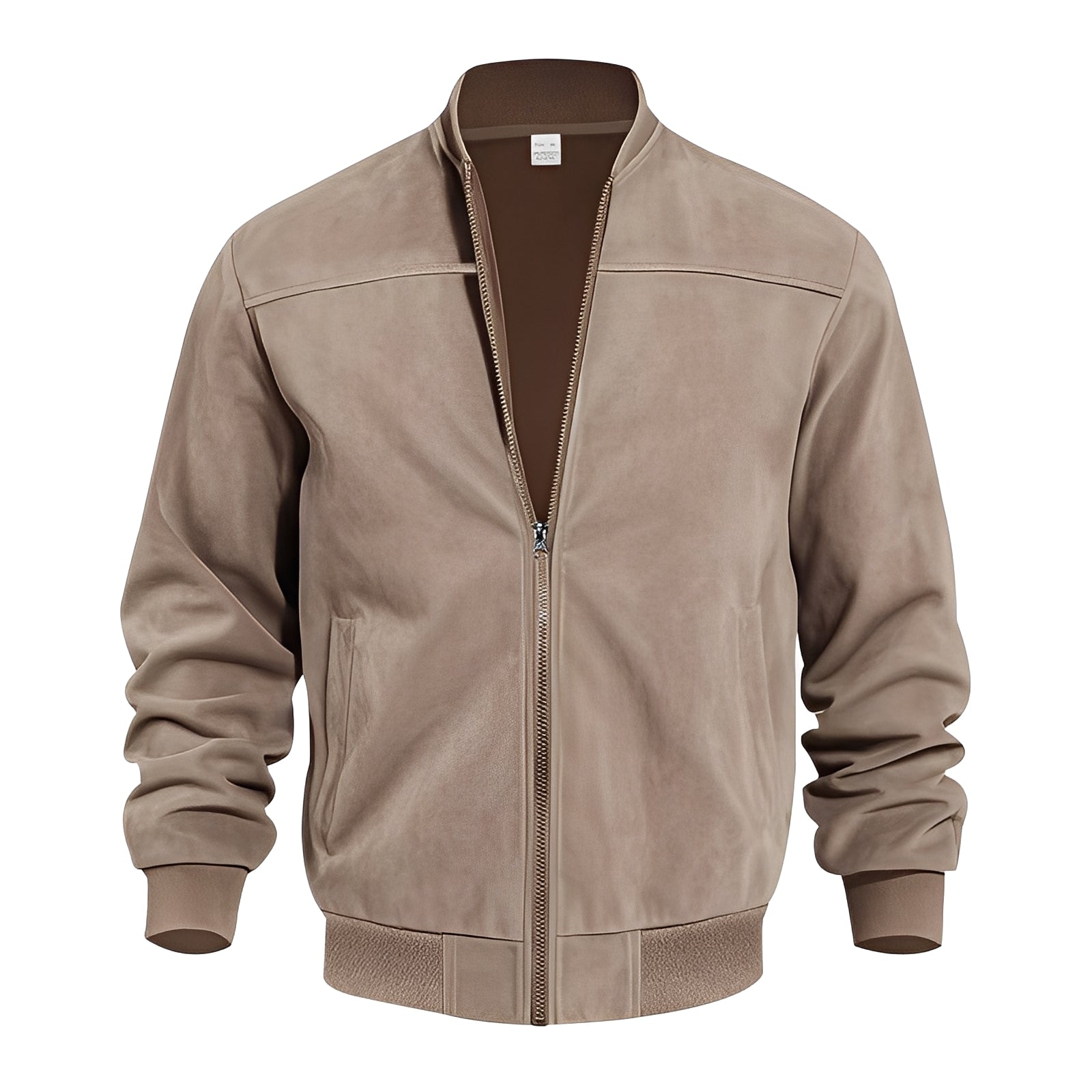 Klassische, stilvolle Wildlederjacke für Männer