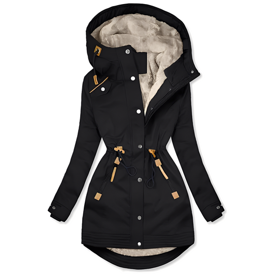 Stilvolle, Wetterfeste Parka Jacke für Frauen