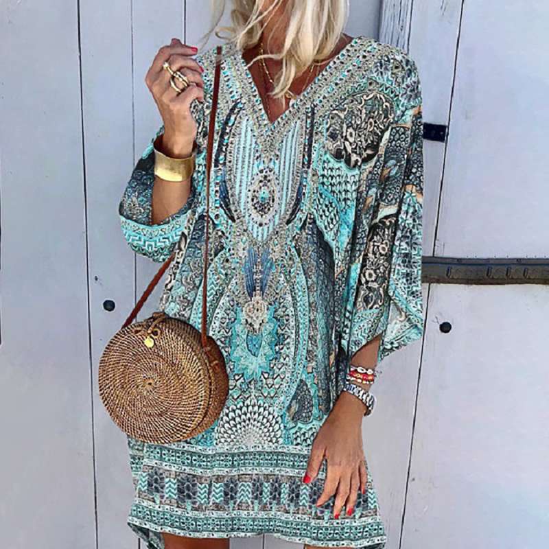 Weiches Sommerkleid mit elegantem Design