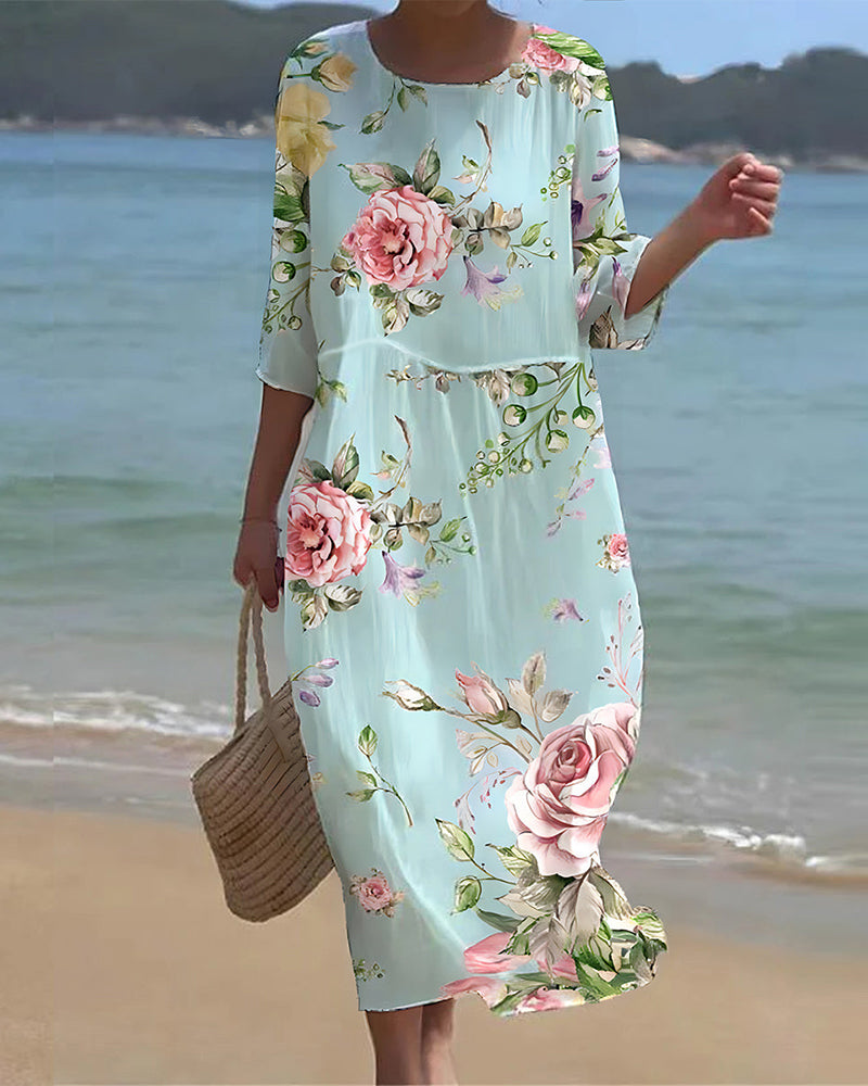 Blumenkleid für Damen Ideal für Besondere Anlässe