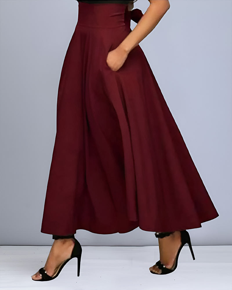 Elegante Schicke Maxi Rock