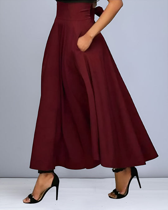 Elegante Schicke Maxi Rock