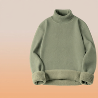 Khaki-Grün 650G Fleece-Futter