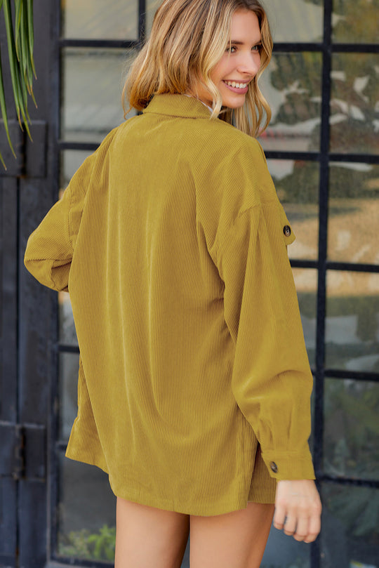 Cordura Langarm Button-Up Shirt Jacke