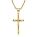 Unisex Kreuz Halskette "Cross" in Edelstahl | Shop Nory