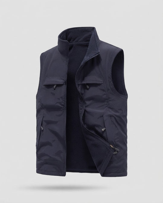 Herren Praktische und wandelbare Fleece-Weste Shop Nory