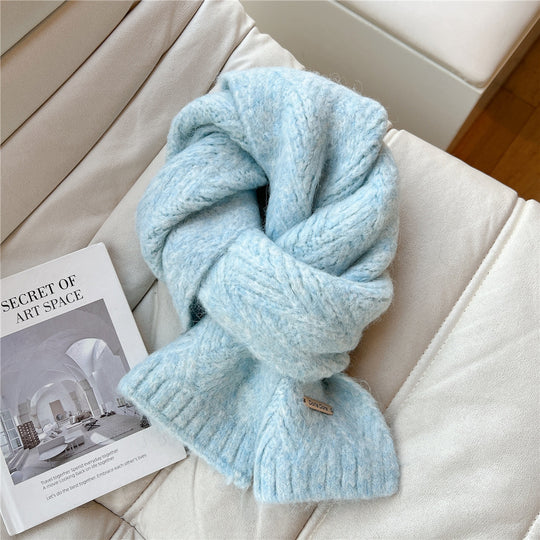Alpakawoll-Mischgewebe Strickschal